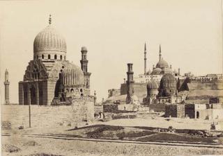 Antonio Beato - Tombeau des Mamelouks et Mosquée de la Citadelle du Caire