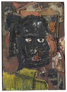 Antonio Berni - Cabeza Quemada