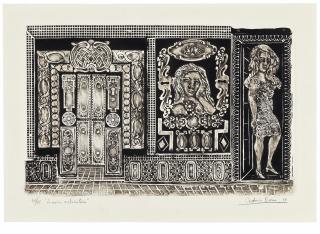 Antonio Berni - La vecina aristocrática