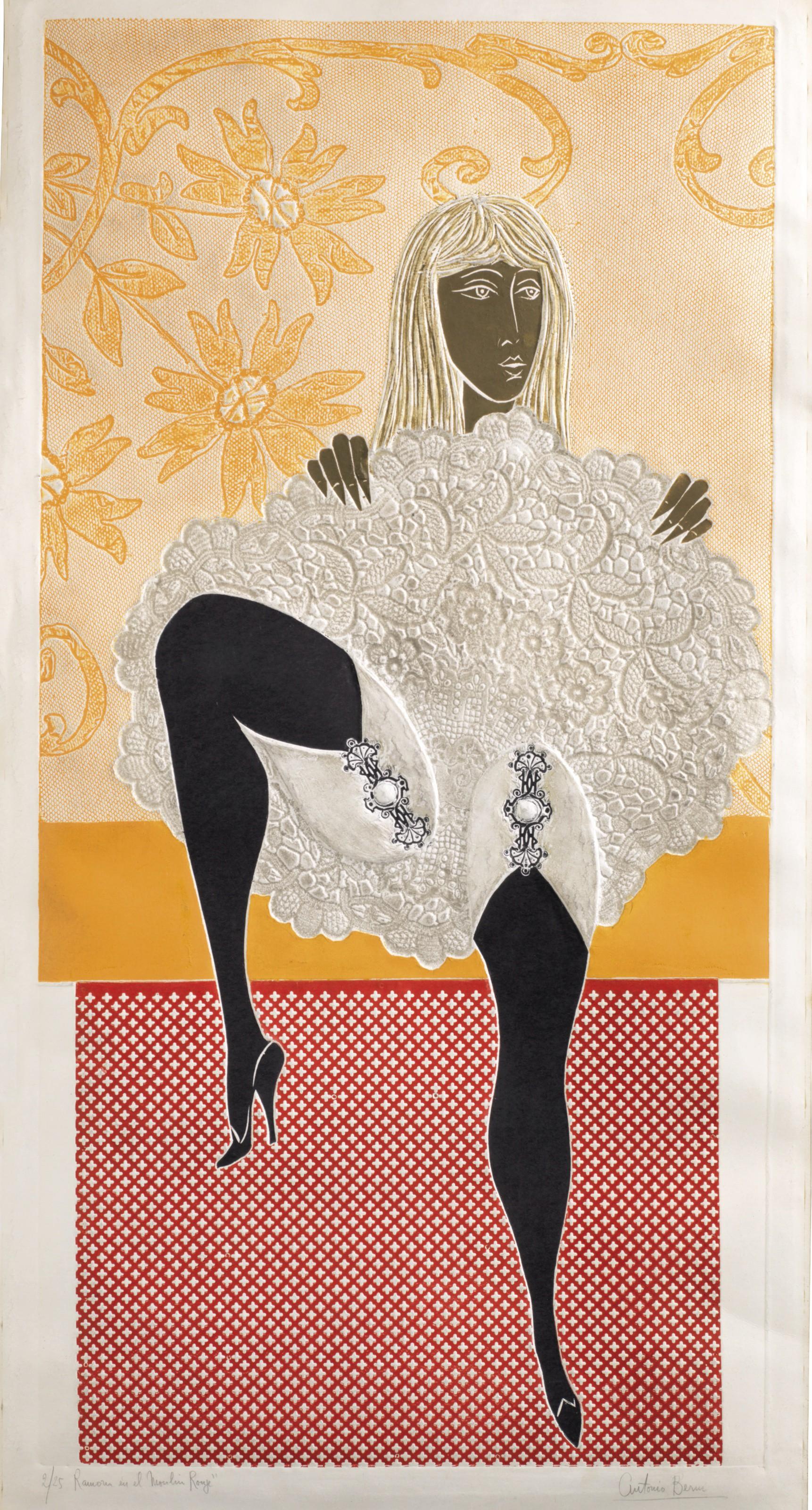 Antonio Berni - Ramona en el Moulin Rouge