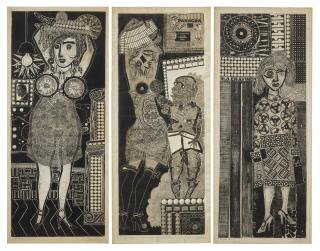 Antonio Berni - Ramona vive su vida (Ramona lives her life)