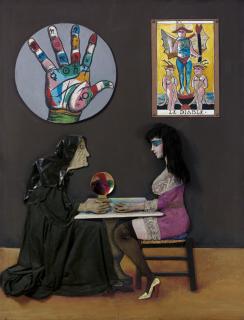 Antonio Berni - Ramona y la adivina (La adivina)