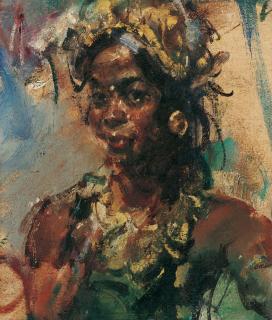 Antonio Blanco - Balinese dancer