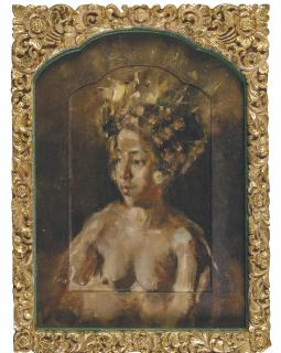 Antonio Blanco - Portrait Of A Dancer