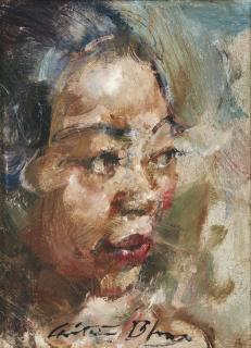 Antonio Blanco - Portrait Of An Indonesian Lady