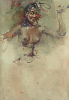 Antonio Blanco - \'Rani in the Clouds\'