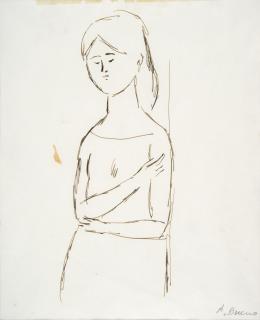 Antonio Bueno - Donna pensosa