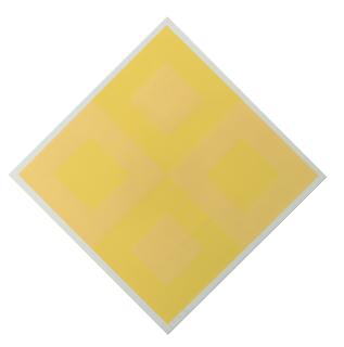 Antonio Calderara - In quadroto quadrati, 1966