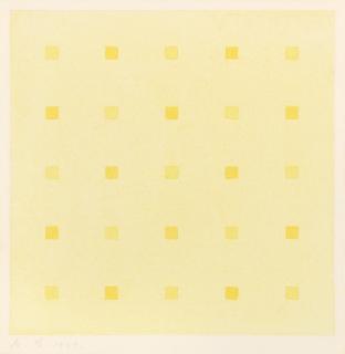 Antonio Calderara - Ohne Titel (Constellazione Giallo)