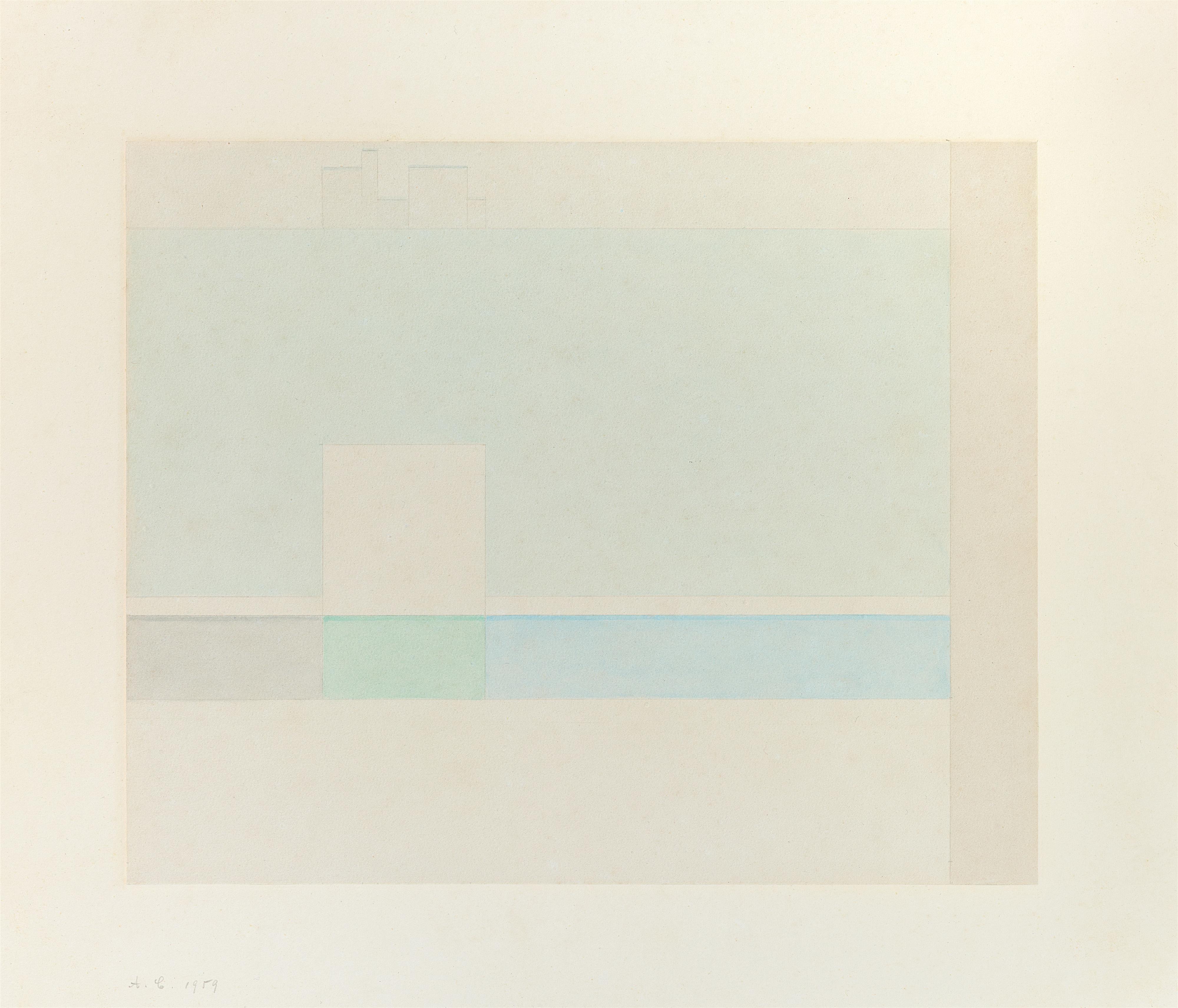 Antonio Calderara - Ohne Titel (Lago d\'Orta)