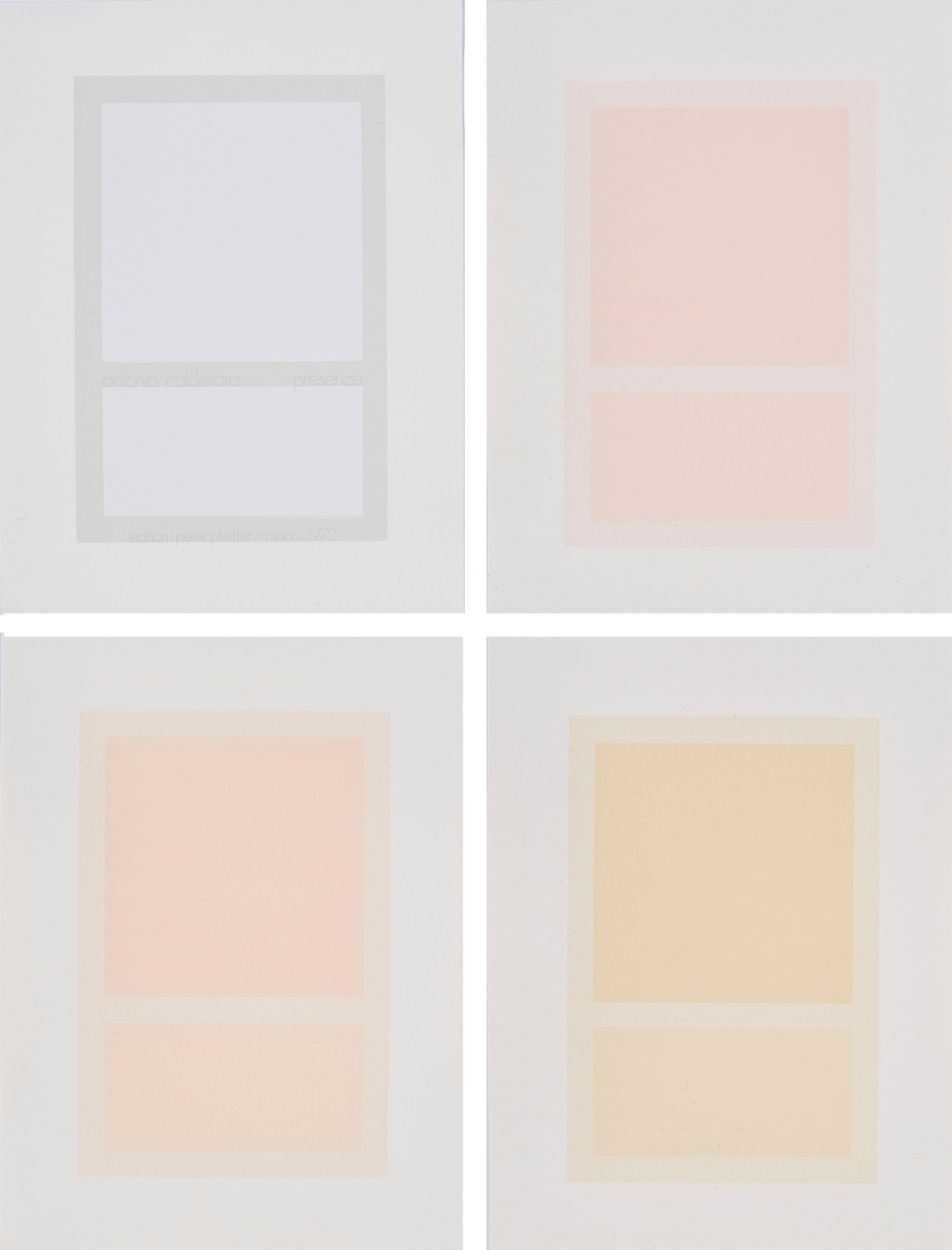 Antonio Calderara - Presenze.