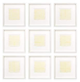 Antonio Calderara - Senza titolo (Situazione in giallo)