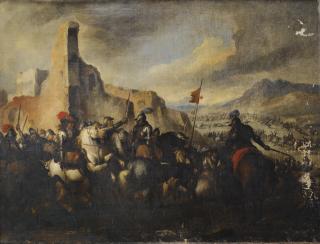 Antonio Calza - Choc De Cavalerie