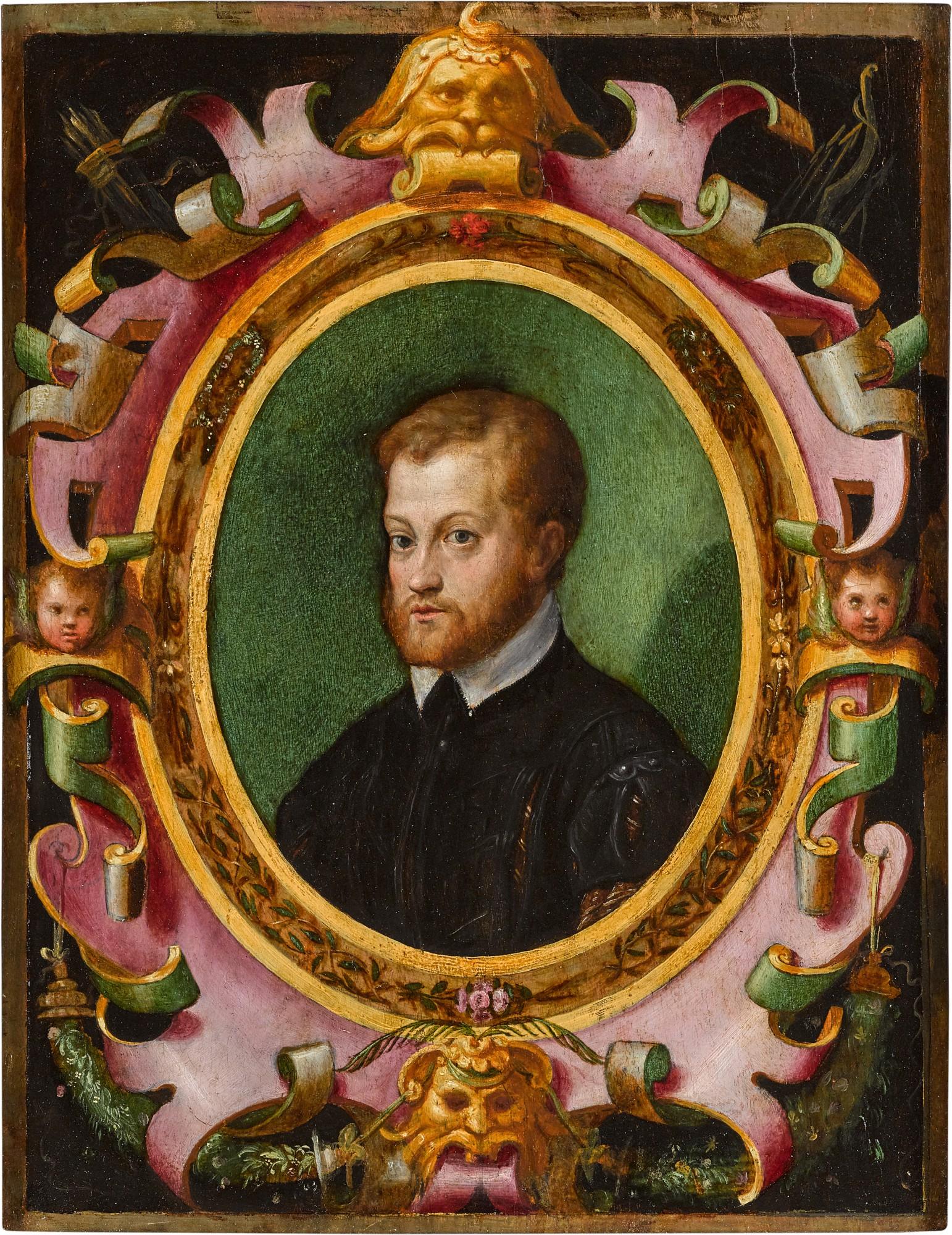 Antonio Campi - Portrait Of A Bearded Man, Bust-Length