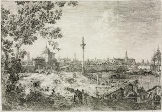 Antonio Canal - Imaginary View of Padua (B. 11)