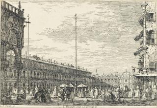 Antonio Canal - Le Procuratie Niove E S. Ziminian V (Br. 25)