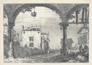 Antonio Canal - The Portico With The Lantern (Bromberg 10)