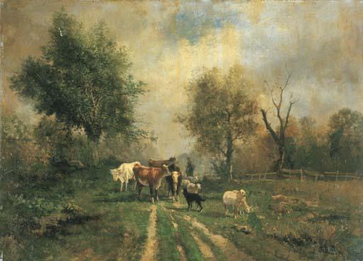 Antonio Cordero Cortés - Pascolo sul sentiero