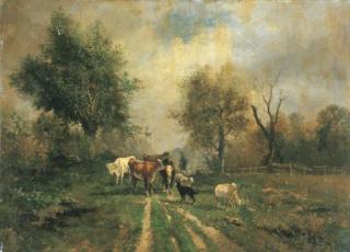 Antonio Cordero Cortés - Pascolo sul sentiero