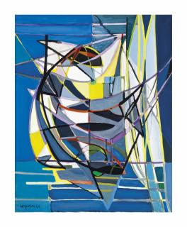 Antonio Corpora - Composizione Astratta Nautica