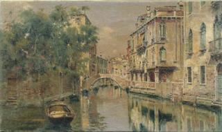 Antonio de Reyna - Venezia, Rio S.Polo