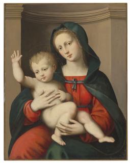 Antonio Del Ceraiolo - The Madonna and Child