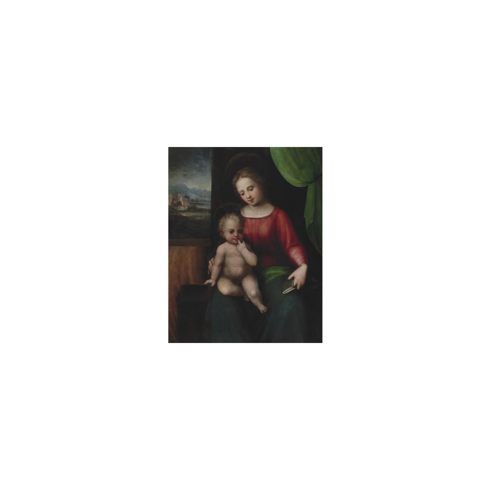 Antonio del Ceraiuolo - The Madonna And Child