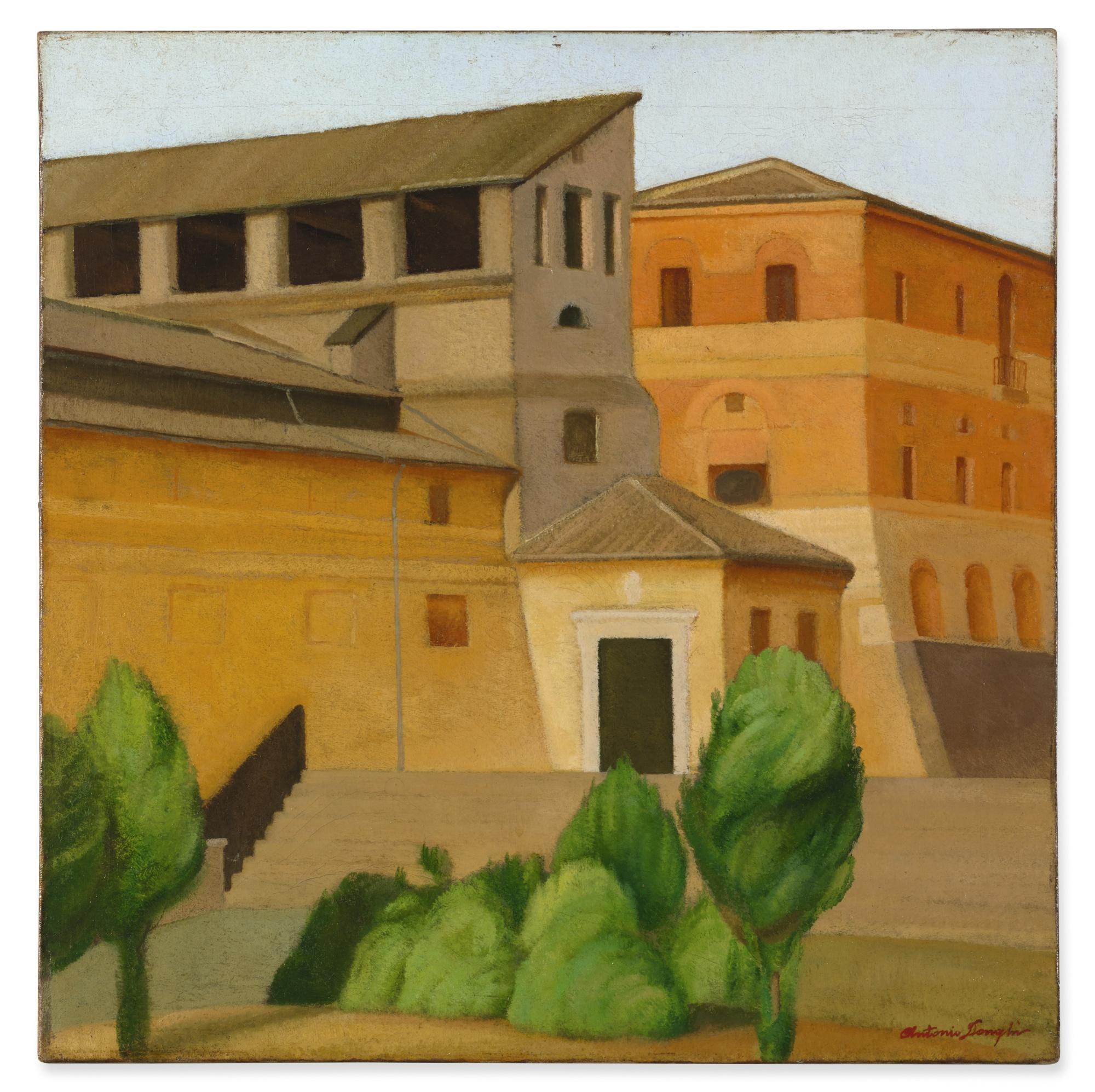 Antonio Donghi - Convento