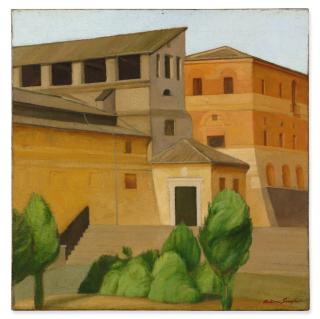 Antonio Donghi - Convento