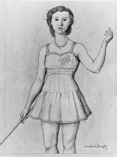 Antonio Donghi - La circense