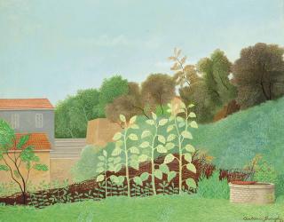 Antonio Donghi - Paesaggio Torino di Sangro