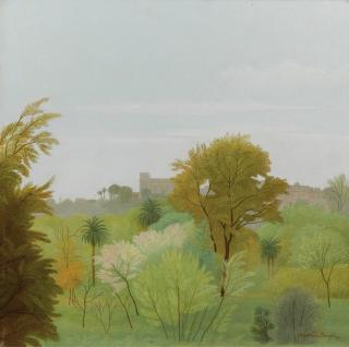 Antonio Donghi - Paesaggio