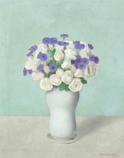 Antonio Donghi - Vaso Di Fiori