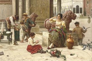 Antonio Ermolao Paoletti - A Venetian ice cream seller