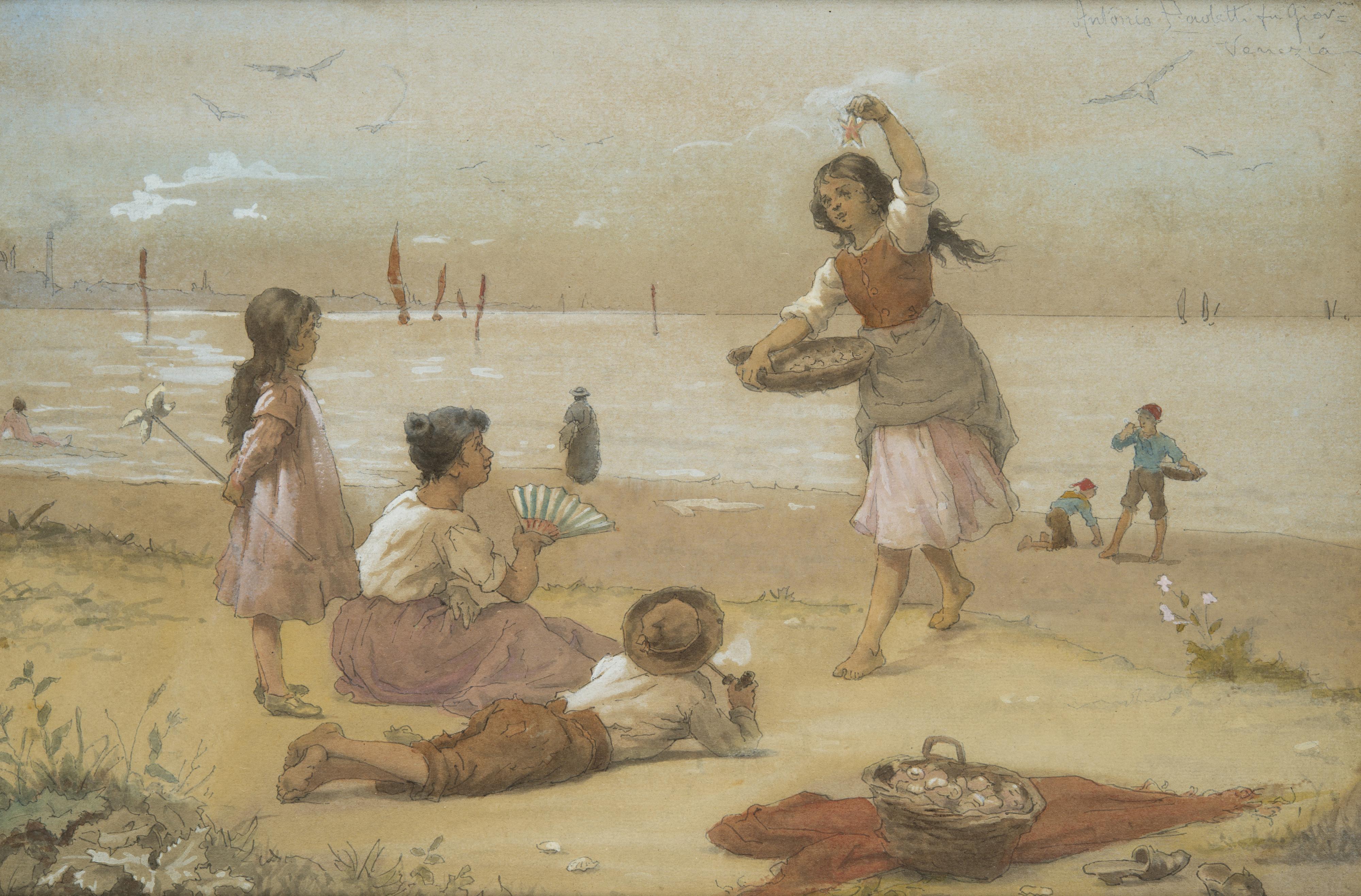 Antonio Ermolao Paoletti - Sulla spiaggia