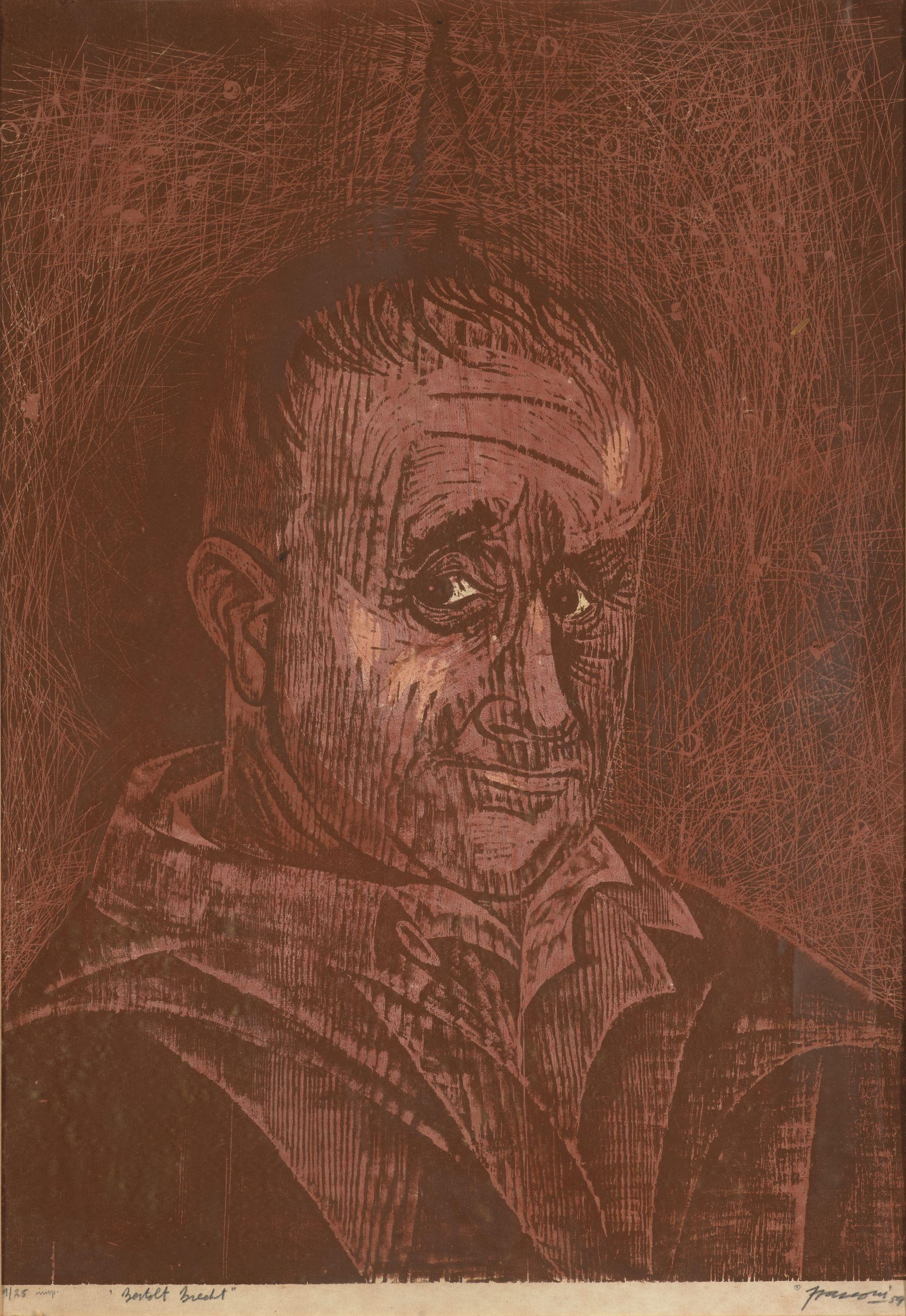 Antonio Frasconi - Bertolt Brecht