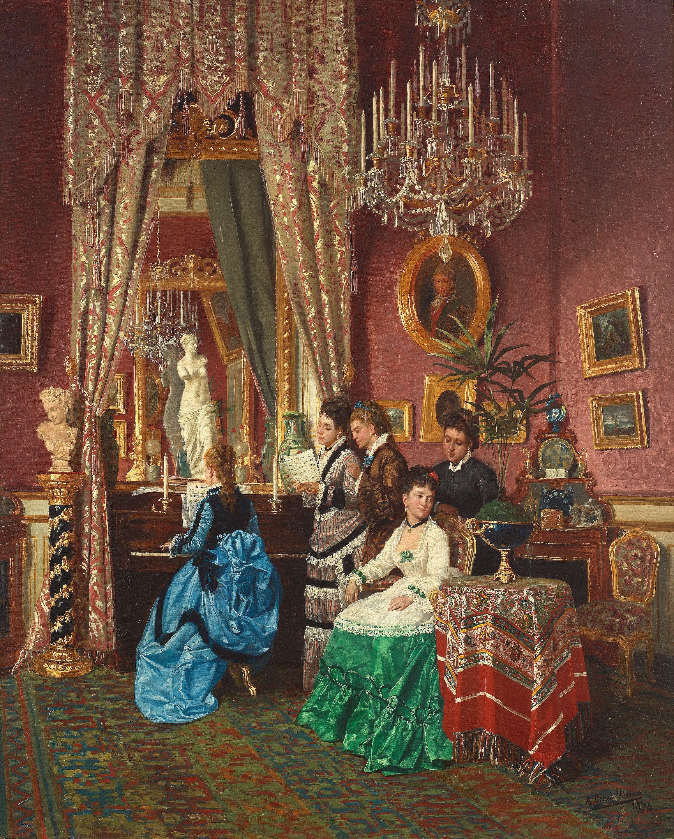 Antonio Garcia y Mencia - The musical party