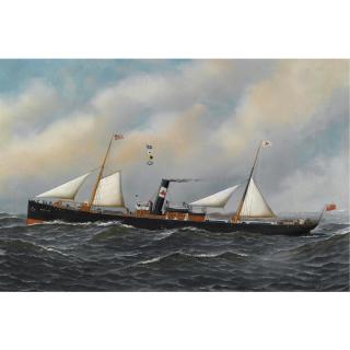 Antonio Jacobsen - The Screw Steamer Honiton