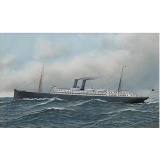 Antonio Jacobsen - The Steamship Monterey