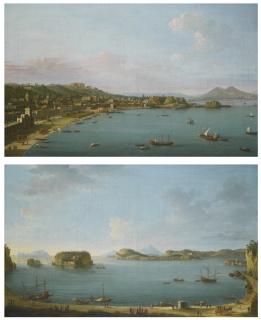 Antonio Joli - Naples From The West; And The Gulf Of Pozzuoli