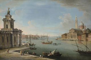 Antonio Joli - Venice, The Bacino Di San Marco Looking East With The Punta Della Dogana And San Giorgio Maggiore