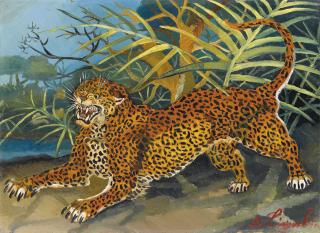 Antonio Ligabue - Leopardo
