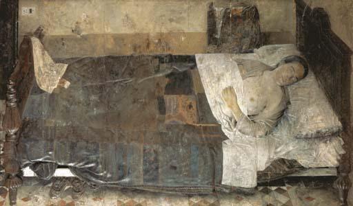 Antonio López García - Mujer durmiendo (El Sueño)