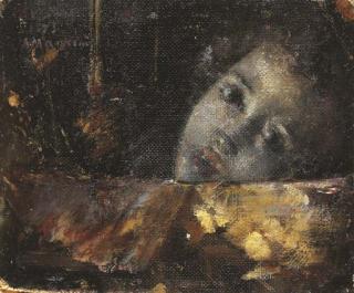 Antonio Mancini - Scugnizzo, 1873