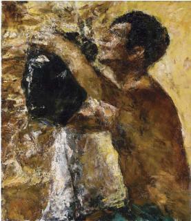 Antonio Mancini - Uomo con boccale