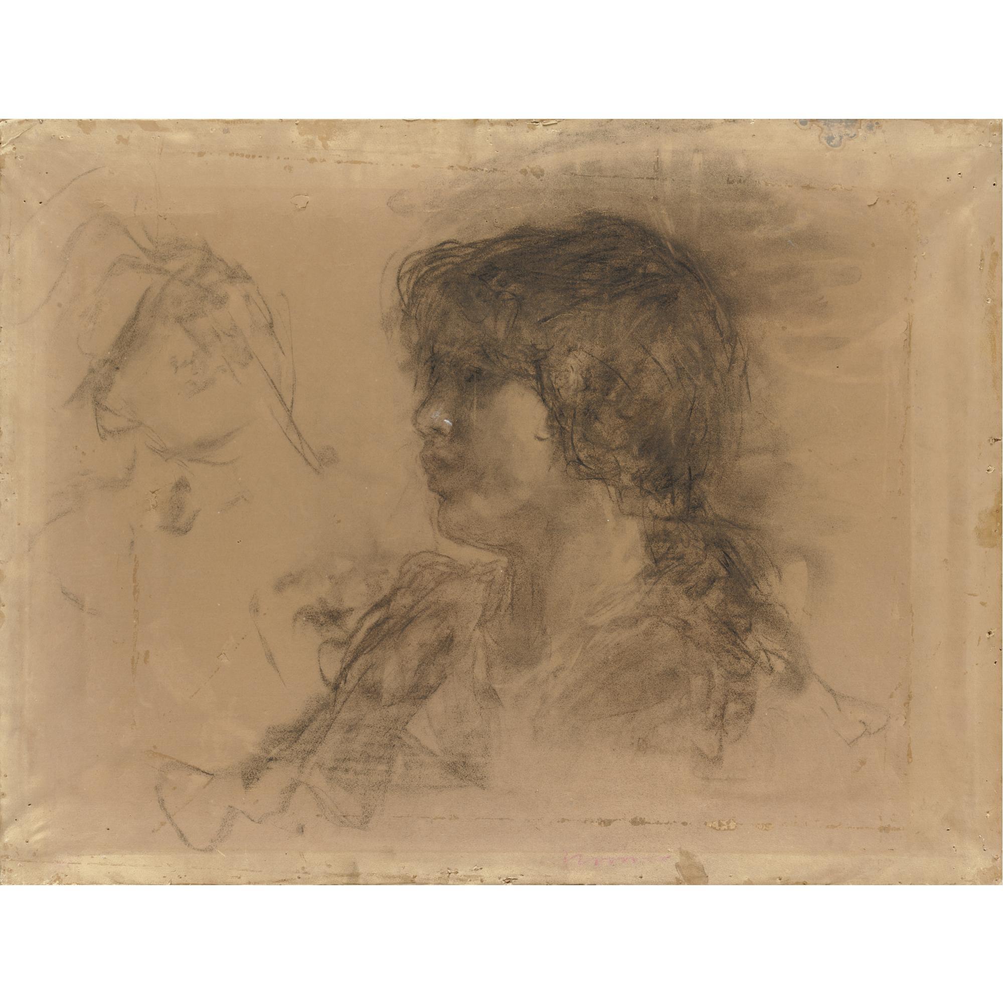 Antonio Mancini - Volto Di Fanciulla