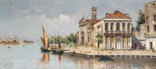 Antonio María De Reyna Manescau - Settlements On The Venetian Lagoon