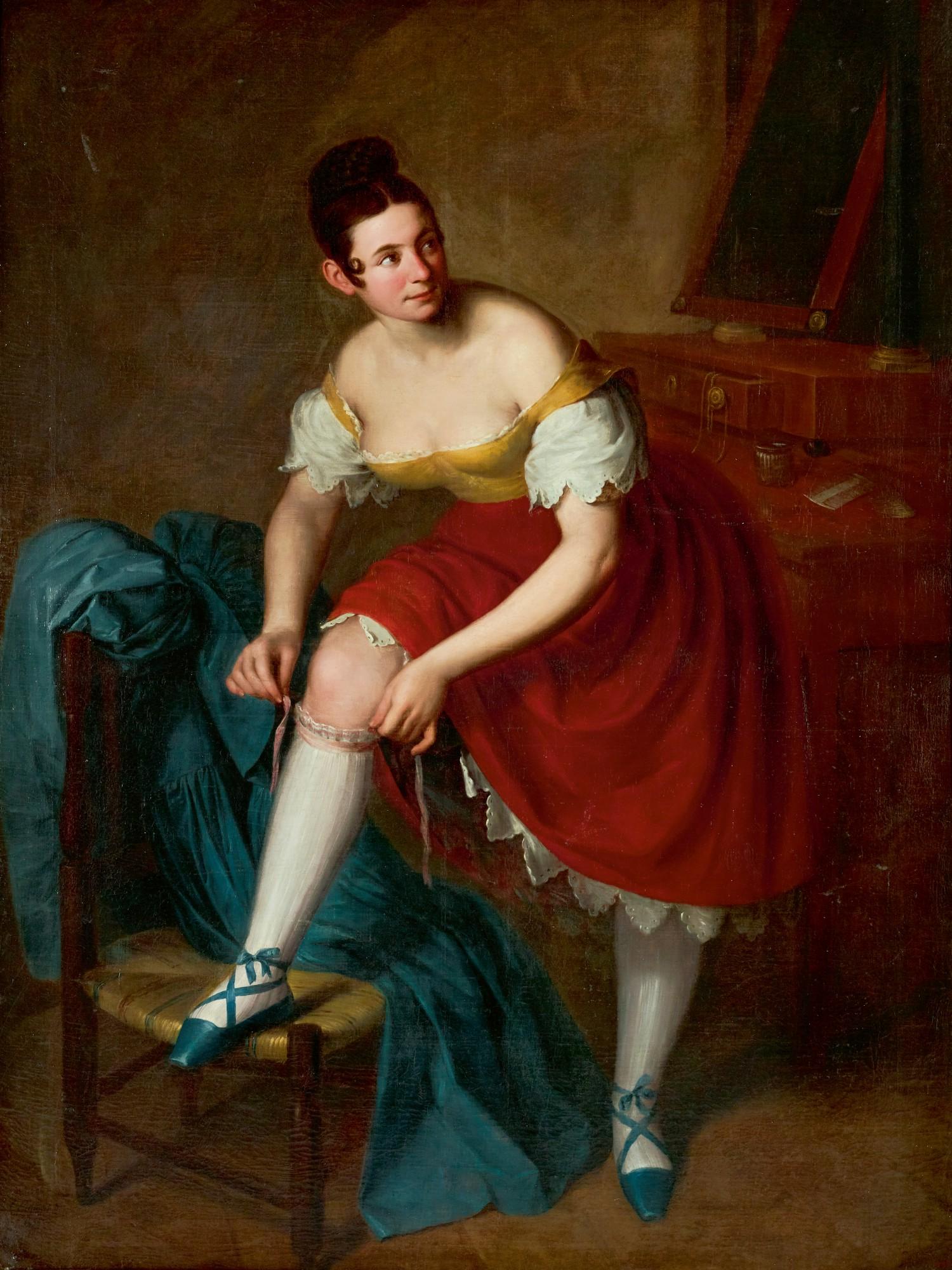 Antonio María Esquivel - Portrait Of A Dancer