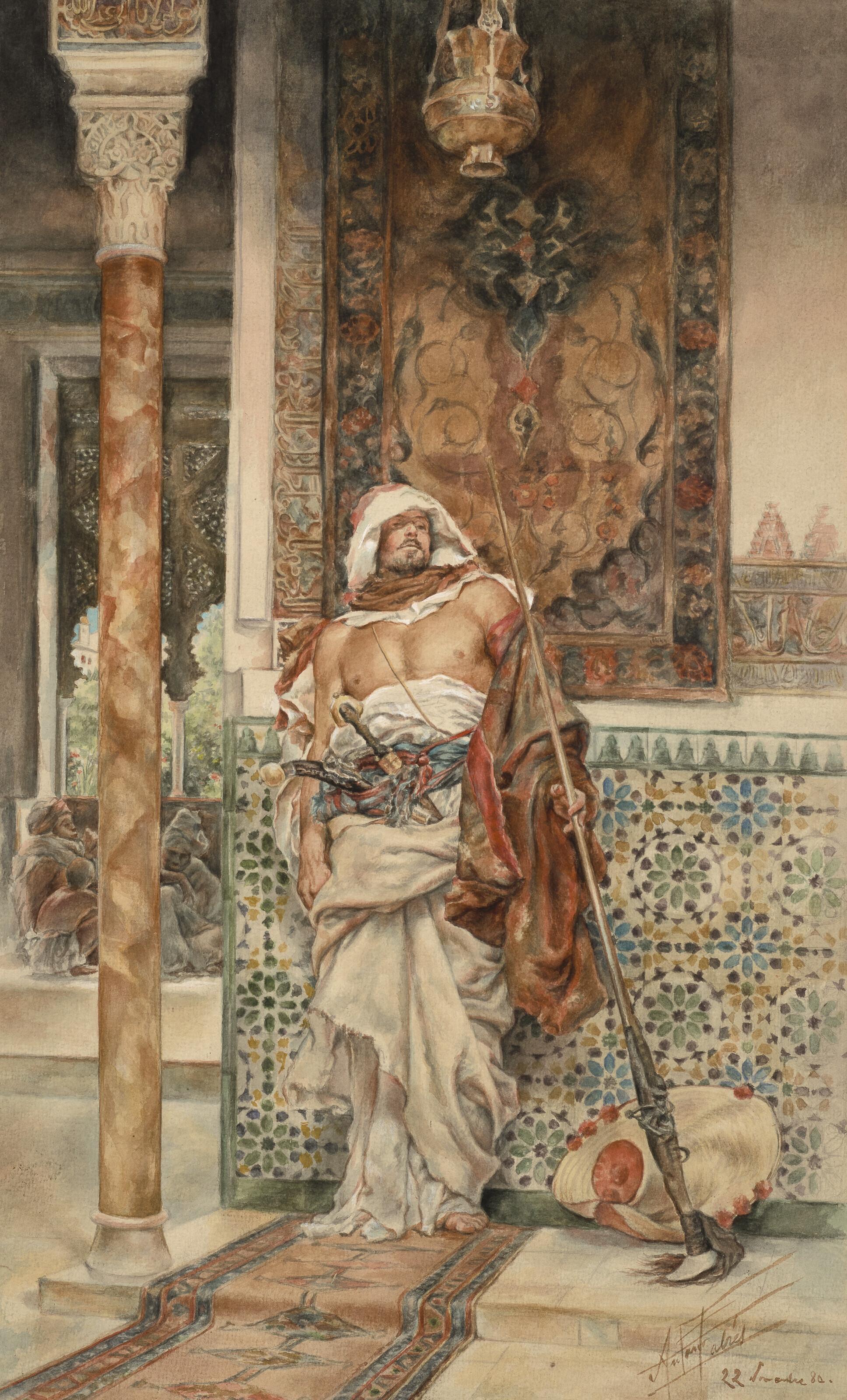Antonio María Fabrés Y Costa - The Palace Guard