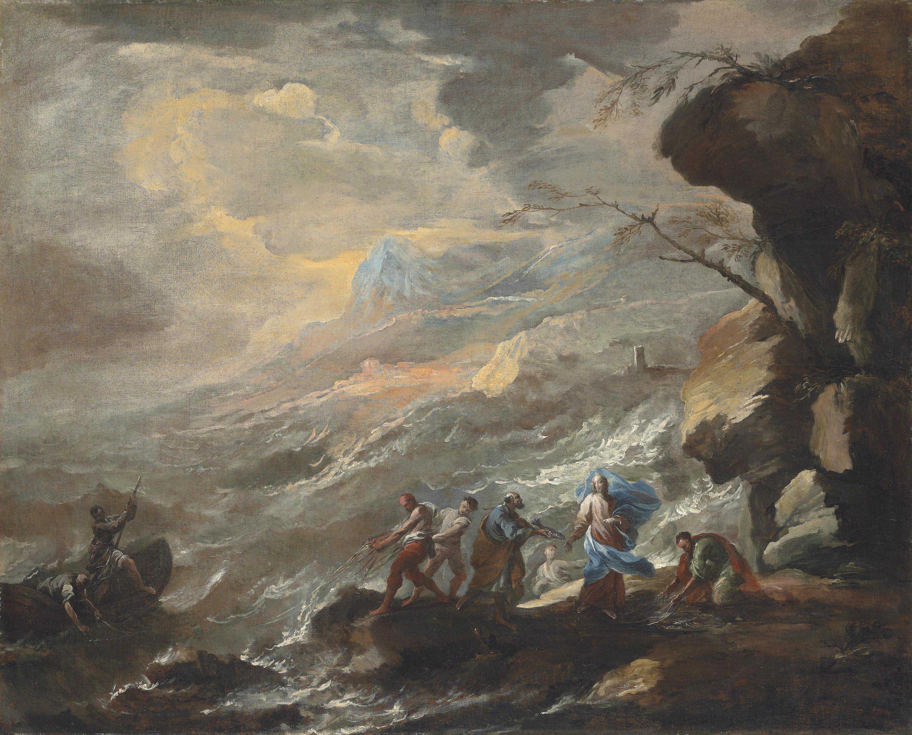 Antonio Maria Marini - The Miraculous Draught of Fishes